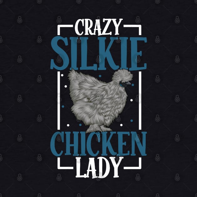 I love my Silkie Chicken - Cluck Yeah by Modern Medieval Design